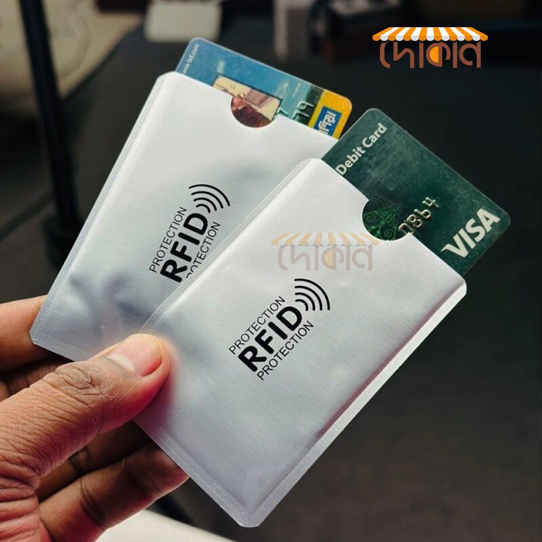 Anti Rfid Card Holder NFC Blocking Reader Case Protection Aluminium